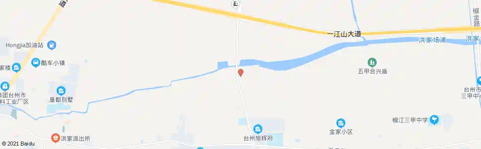 台州草坦洪村_公交站地图_台州公交_妙搜公交查询2025