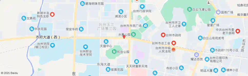 台州市电信大楼南_公交站地图_台州公交_妙搜公交查询2025