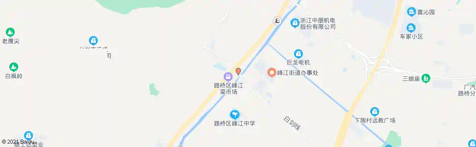 台州峰江站_公交站地图_台州公交_妙搜公交查询2025