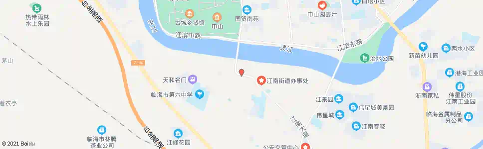 台州江南信用社_公交站地图_台州公交_妙搜公交查询2025
