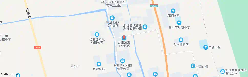 台州滨海工业区_公交站地图_台州公交_妙搜公交查询2025