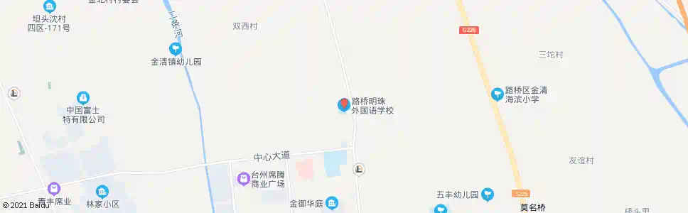 台州明珠外国语学校_公交站地图_台州公交_妙搜公交查询2025