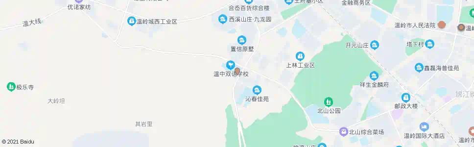 台州温中南门_公交站地图_台州公交_妙搜公交查询2025