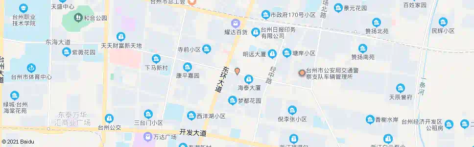 台州广厦新村_公交站地图_台州公交_妙搜公交查询2025