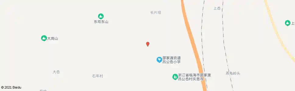 台州吕公岙村_公交站地图_台州公交_妙搜公交查询2025