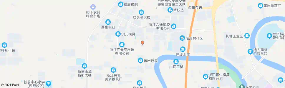 台州庆丰大道(城郊中队)_公交站地图_台州公交_妙搜公交查询2025
