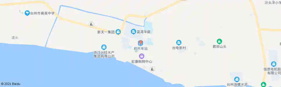 台州前所客运站南_公交站地图_台州公交_妙搜公交查询2025