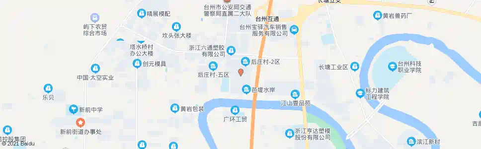 台州芭堤水岸(北)_公交站地图_台州公交_妙搜公交查询2025