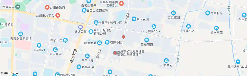 台州景元西苑_公交站地图_台州公交_妙搜公交查询2025