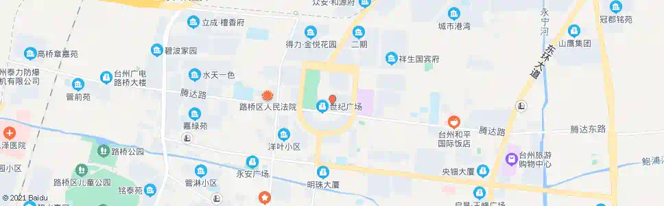 台州路桥文体中心_公交站地图_台州公交_妙搜公交查询2025