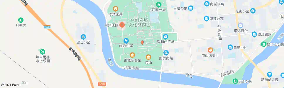台州中心菜场_公交站地图_台州公交_妙搜公交查询2025