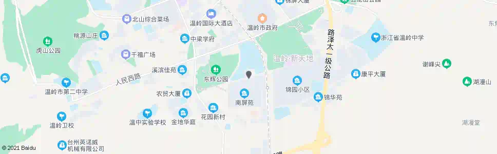 台州南屏小区北_公交站地图_台州公交_妙搜公交查询2025