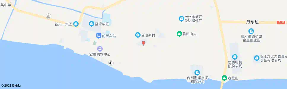 台州前所电厂_公交站地图_台州公交_妙搜公交查询2025