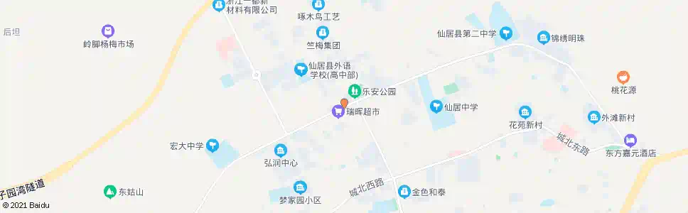 台州乐安公园_公交站地图_台州公交_妙搜公交查询2025