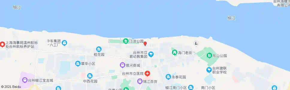 台州江滨大厦_公交站地图_台州公交_妙搜公交查询2025