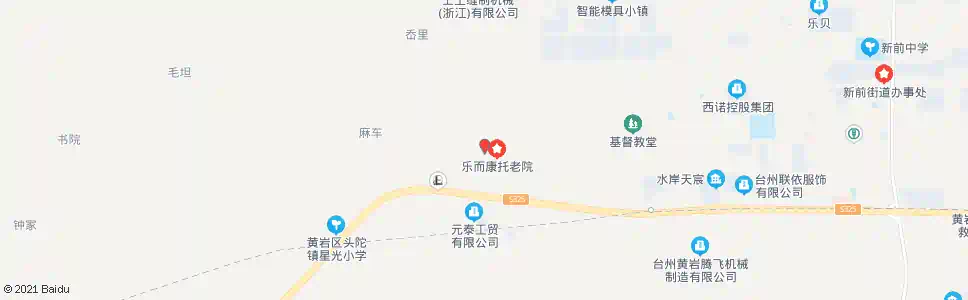 台州杏头村_公交站地图_台州公交_妙搜公交查询2025
