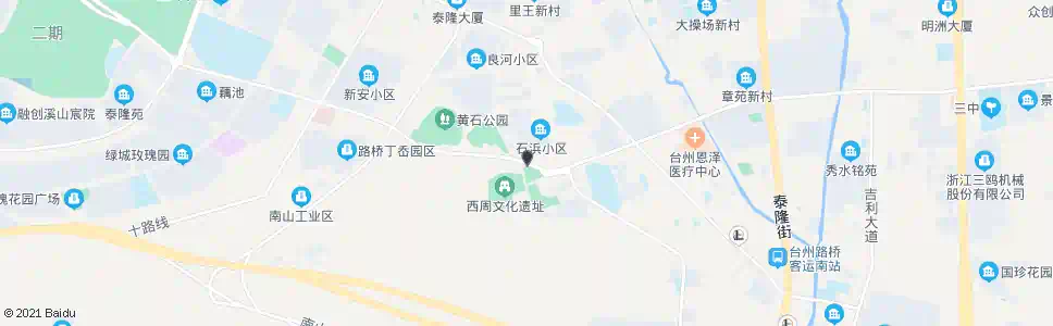 台州石滨公园_公交站地图_台州公交_妙搜公交查询2025