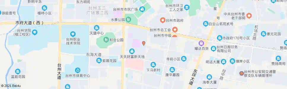 台州鑫泰广场_公交站地图_台州公交_妙搜公交查询2025