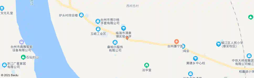 台州后径_公交站地图_台州公交_妙搜公交查询2025