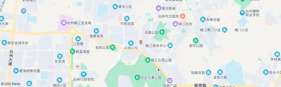 台州白云新村_公交站地图_台州公交_妙搜公交查询2025
