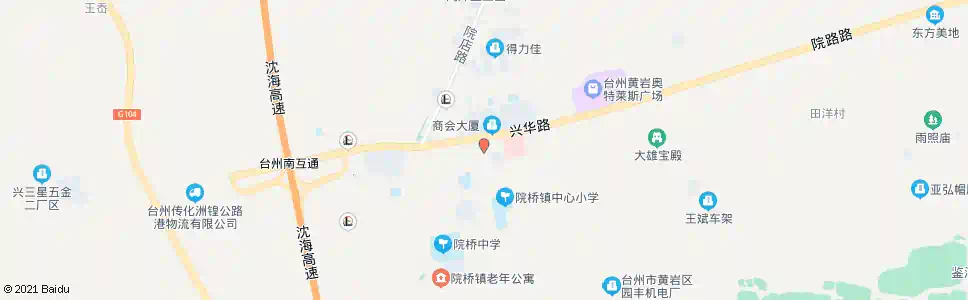 台州院桥车站_公交站地图_台州公交_妙搜公交查询2025