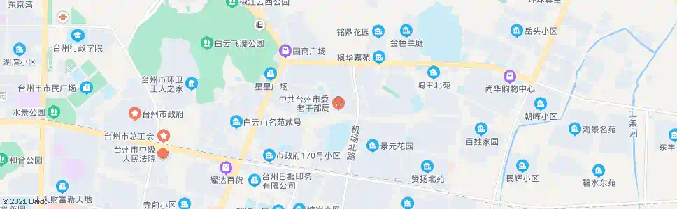 台州老干部局_公交站地图_台州公交_妙搜公交查询2025