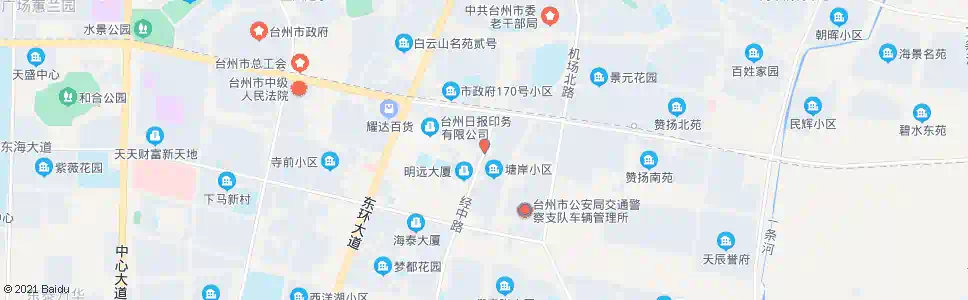 台州塘岸新村_公交站地图_台州公交_妙搜公交查询2025