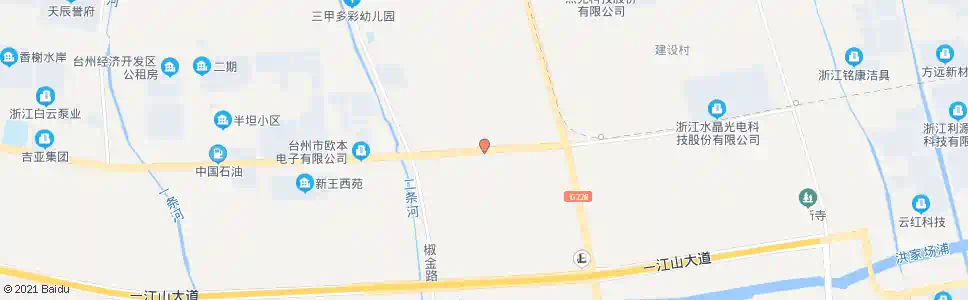 台州光辉_公交站地图_台州公交_妙搜公交查询2025