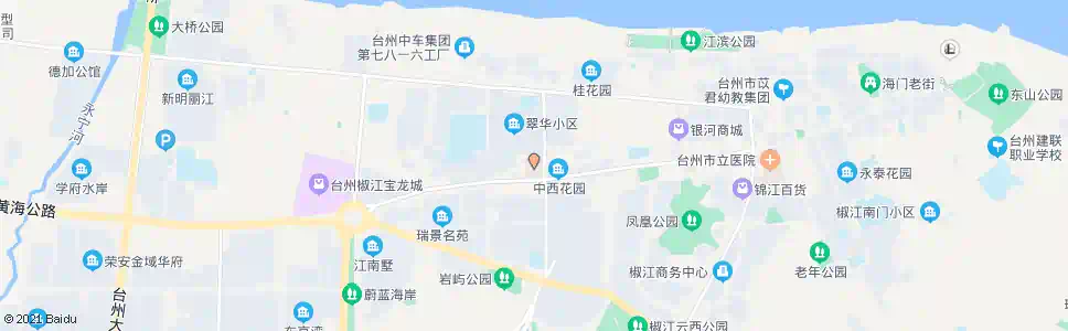 台州市中医院东_公交站地图_台州公交_妙搜公交查询2025