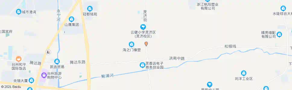 台州灵济信用社_公交站地图_台州公交_妙搜公交查询2025
