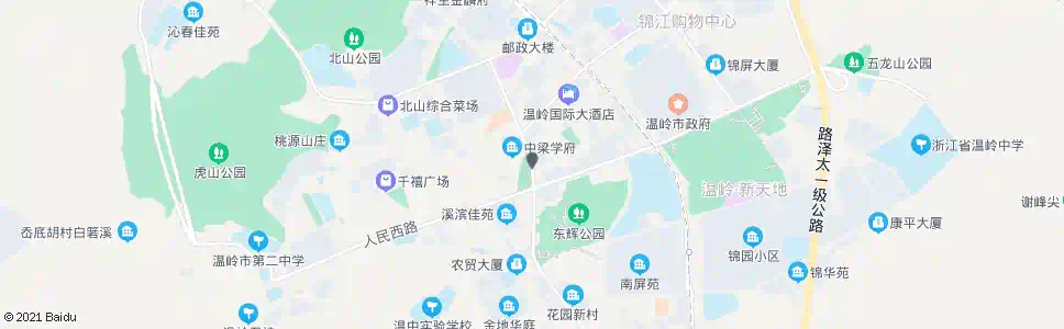 台州月河公园_公交站地图_台州公交_妙搜公交查询2025
