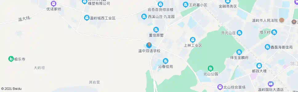 台州温中双语学校_公交站地图_台州公交_妙搜公交查询2025
