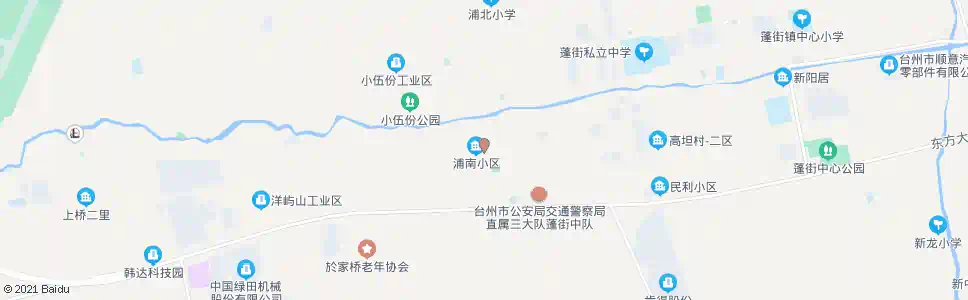 台州浦南村_公交站地图_台州公交_妙搜公交查询2025