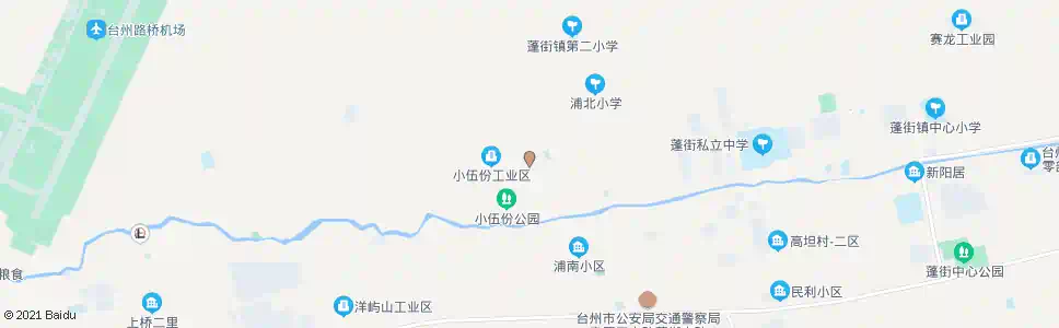 台州小五份村_公交站地图_台州公交_妙搜公交查询2025