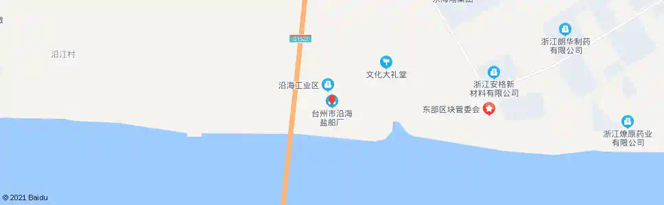 台州沿海船厂_公交站地图_台州公交_妙搜公交查询2025