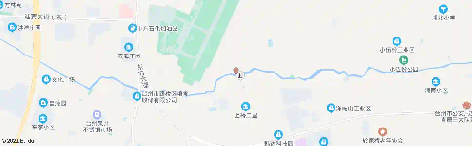台州洋屿桥头_公交站地图_台州公交_妙搜公交查询2025