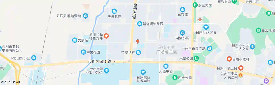 台州碧海明珠南_公交站地图_台州公交_妙搜公交查询2025