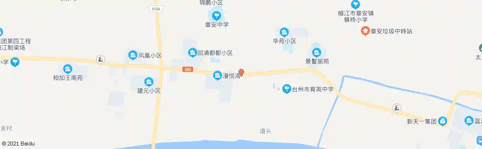 台州章安小商品_公交站地图_台州公交_妙搜公交查询2025