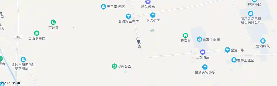 台州南梁村_公交站地图_台州公交_妙搜公交查询2025