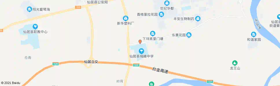 台州城峰中学_公交站地图_台州公交_妙搜公交查询2025