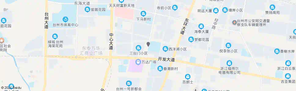 台州白云学校_公交站地图_台州公交_妙搜公交查询2025
