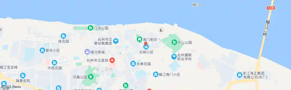 台州海门老街_公交站地图_台州公交_妙搜公交查询2025
