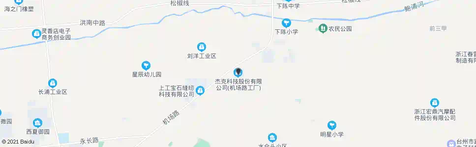 台州杰克缝纫机厂_公交站地图_台州公交_妙搜公交查询2025