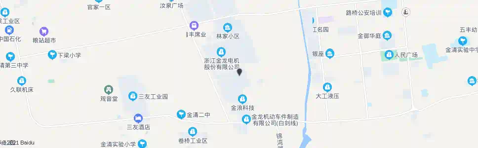 台州金龙电机_公交站地图_台州公交_妙搜公交查询2025