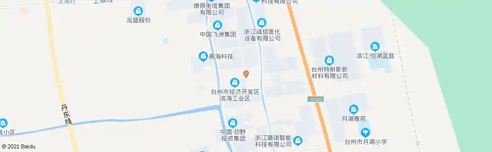 台州滨四路_公交站地图_台州公交_妙搜公交查询2025