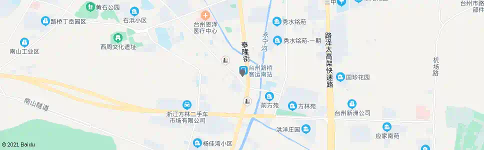 台州路桥短途南站东_公交站地图_台州公交_妙搜公交查询2025