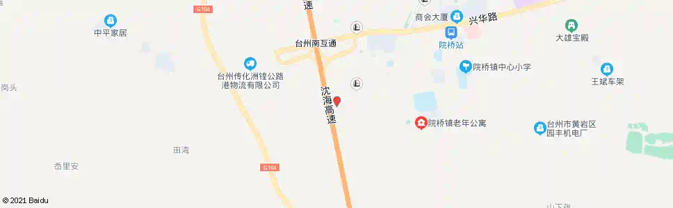台州唐家桥_公交站地图_台州公交_妙搜公交查询2025