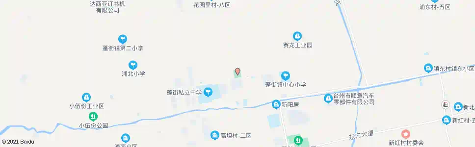 台州蓬街教堂_公交站地图_台州公交_妙搜公交查询2025