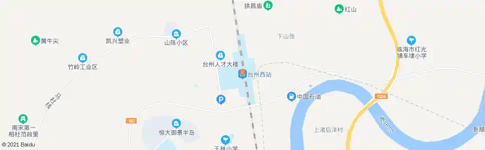 台州西门_公交站地图_台州公交_妙搜公交查询2025
