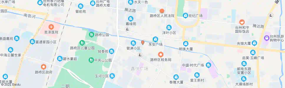 台州路北小学_公交站地图_台州公交_妙搜公交查询2025